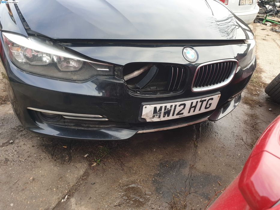 Bara Spoiler Fata cu Defecte BMW Seria 3 F30 F31 NFL Non Facelift 2011 - 2014 Culoare 475 Black Sapphire Metallic [K0277]
