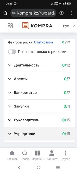 Продам ТОО (МСБ), упрощенка, с оборотами