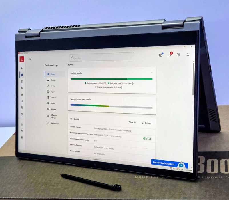 Laptop Tableta 2 in 1 Lenovo ThinkBook 14s 40GB RAM ThinkPad ca nou