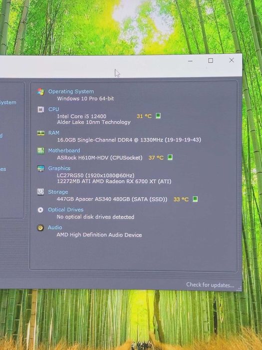 PC Gaming Intel i5 12400, Rx 6700 12gb, 16gb ram 200-400 fps cs