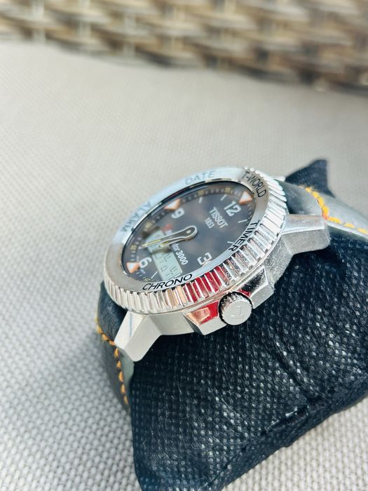 Tissot T-Navigator 3000 T Touch World Time Z270/370 GPS  ETA 42mm timezones t world function