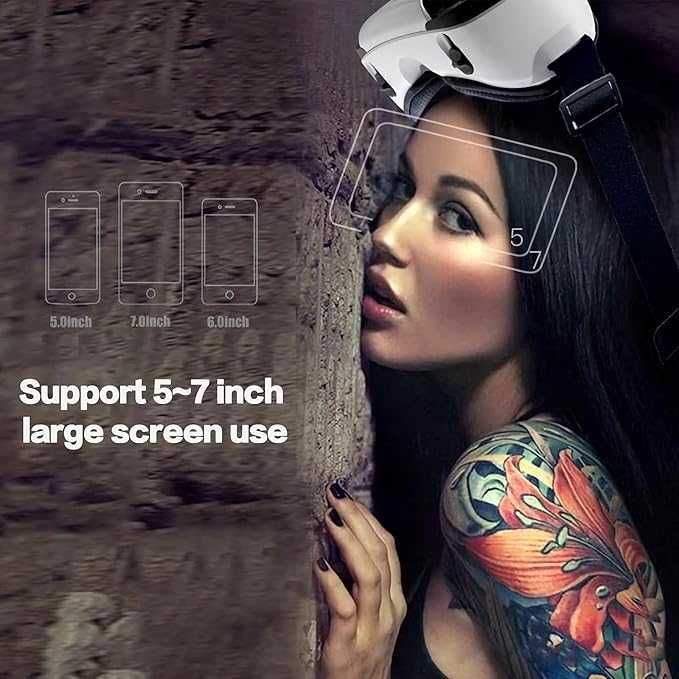 Регулируеми HD 3D VR очила с контролер