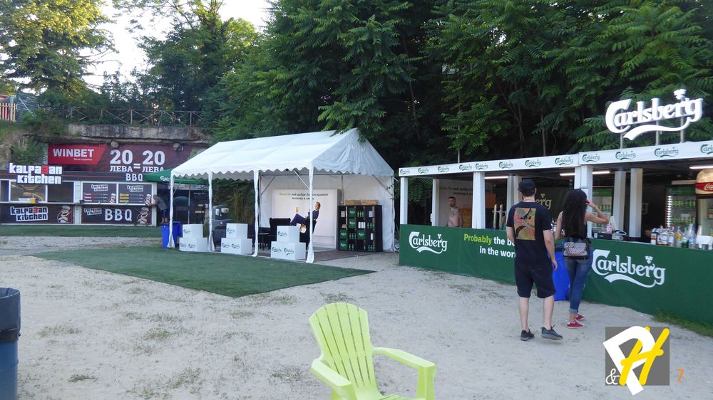 Професионални шатри за пазари, изложения и събития