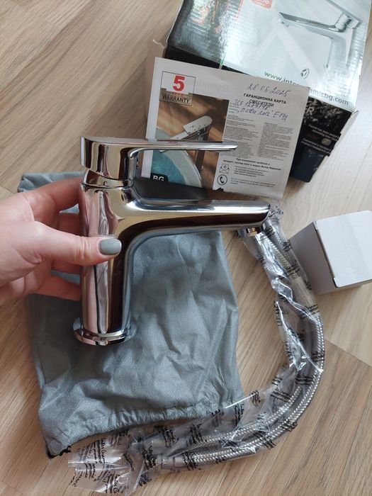 НОВ смесител лв Inter Ceramic с гаранция