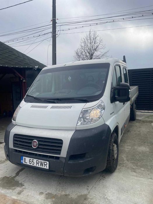 Fiat Ducato Doka, 7 locuri, Cabina dubla, platforma - bena