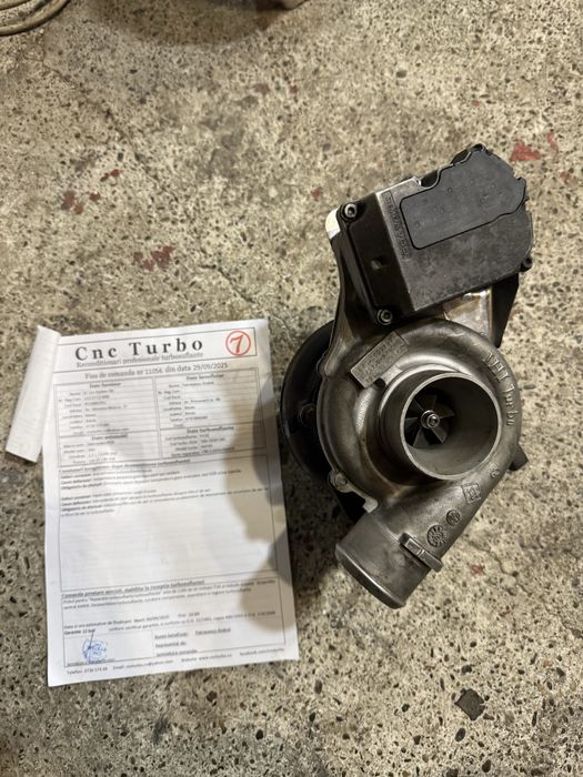 Turbina mercedes 2.2 actuator elec. reconditionata cu garantie 2 ani