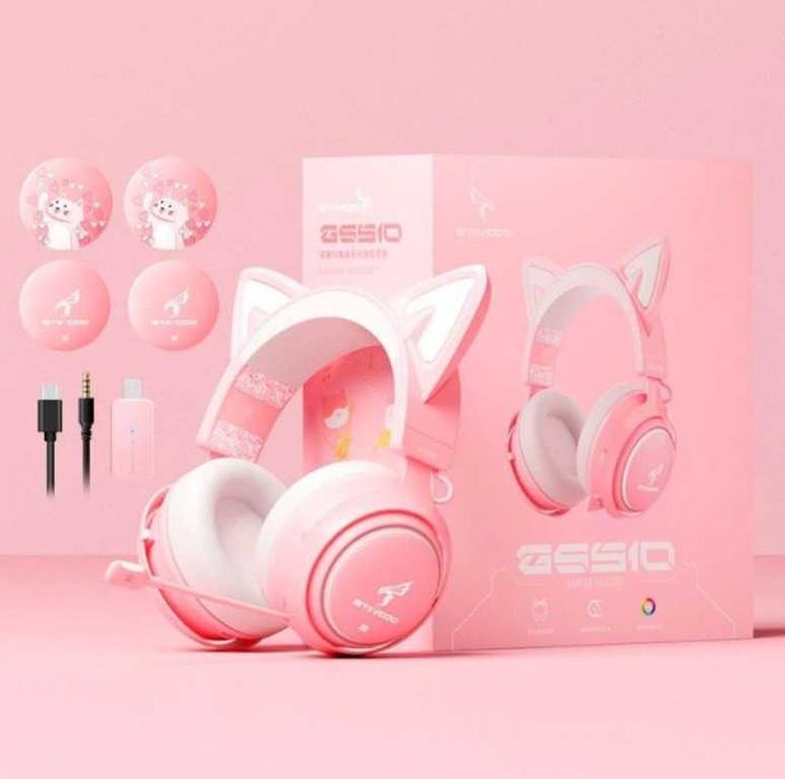 Безжични геймърски слушалки SOMIC GS510, 2.4G, стерео звук