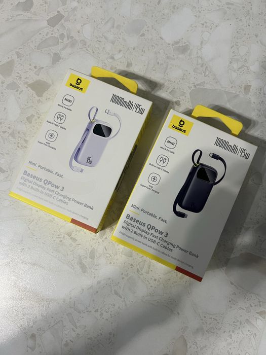Повербанк Baseus 10000, 45W. Новый