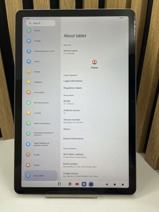 Tableta Acer Iconia 11 128Gb 4Gb ram Garantie / Factura #57990