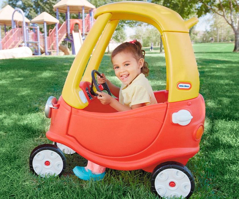 Детска кола за бутане Little Tikes, червена