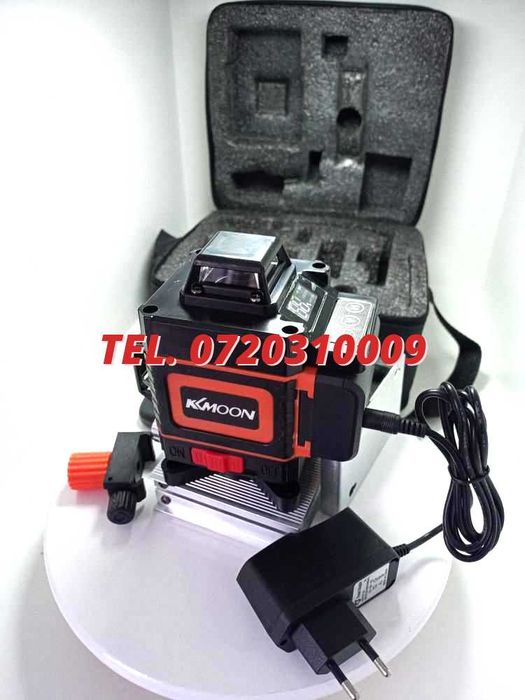Nivela Laser 4D Laser Cu 16 Linii Laser Cu Suport Pentru Masuratori Aliniere Si Trasare In Constructii Cu 16 Linii Laser Pe Mai Multe Planur Ref 1201