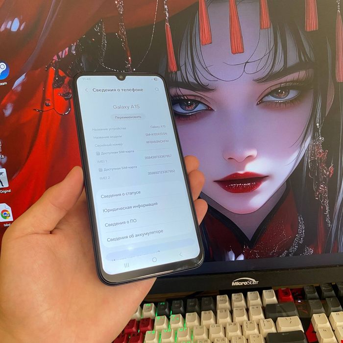 Samsung galaxy A15 srochni sotiladi