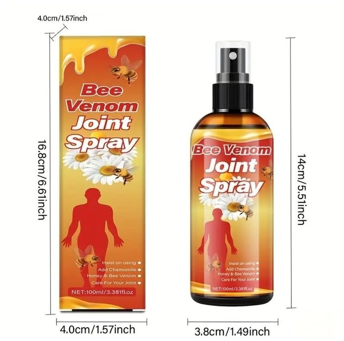 СПРЕЙ за стави с пчелна отрова