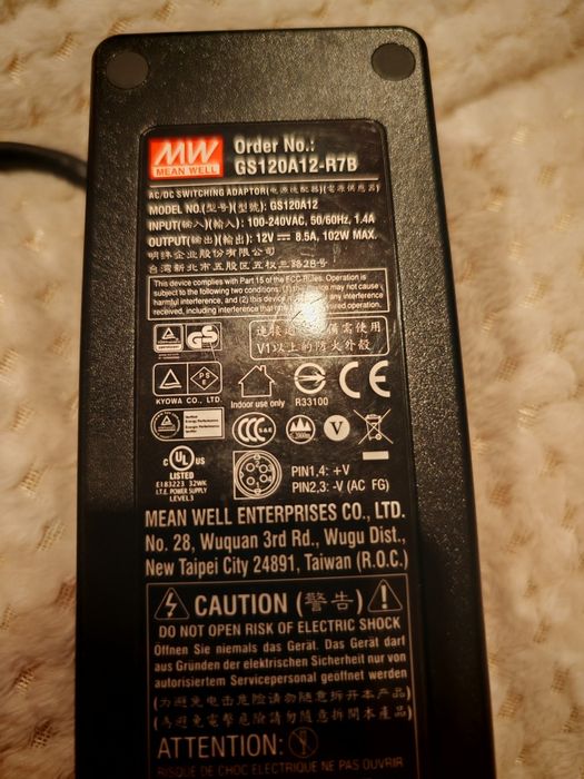 Alimentator surse alimentare 12w