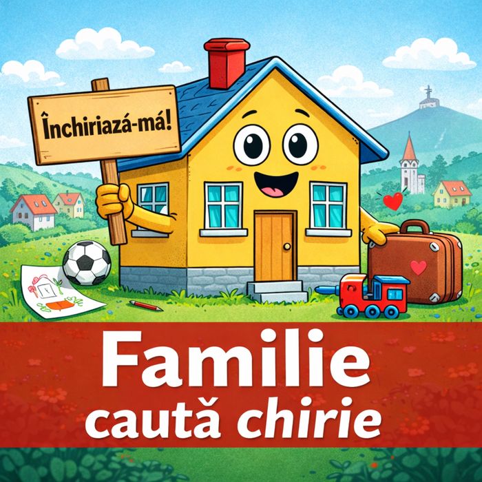 Familie serioasă caută chirie pe termen lung în Brașov