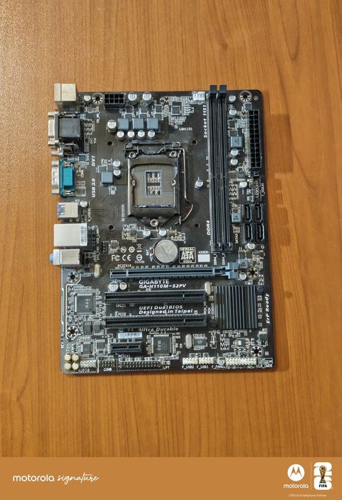 Gigabyte H110m s2pv  сокет 1151.