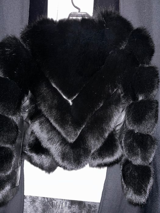 Blană naturală cu piele