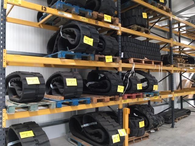 Senila de cauciuc pentru  Miniexcavatoare Kubota, JCB, Komatsu, Bobcat