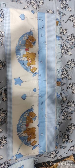 Бортики на детскую кровать