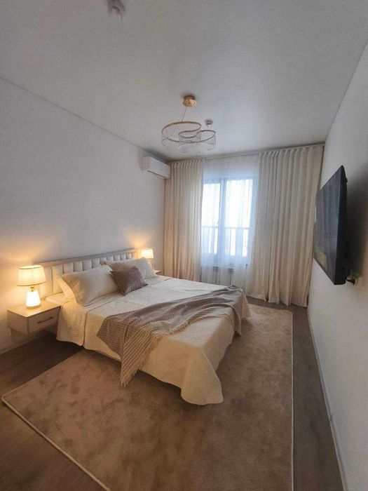 Аренда 2х ком. Евро квартира в Сергели-2. (ЯРМАРКА БАЗАР))