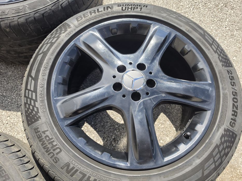 5х112/19 с гуми Mercedes ML W164 W166 GL X164 Спорт пакет 5x112/19 Мерцедес МЛ В164 ГЛХ164