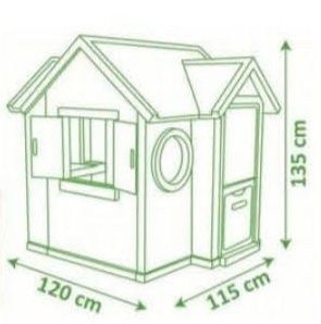 Игровой домик со звонком Smoby
