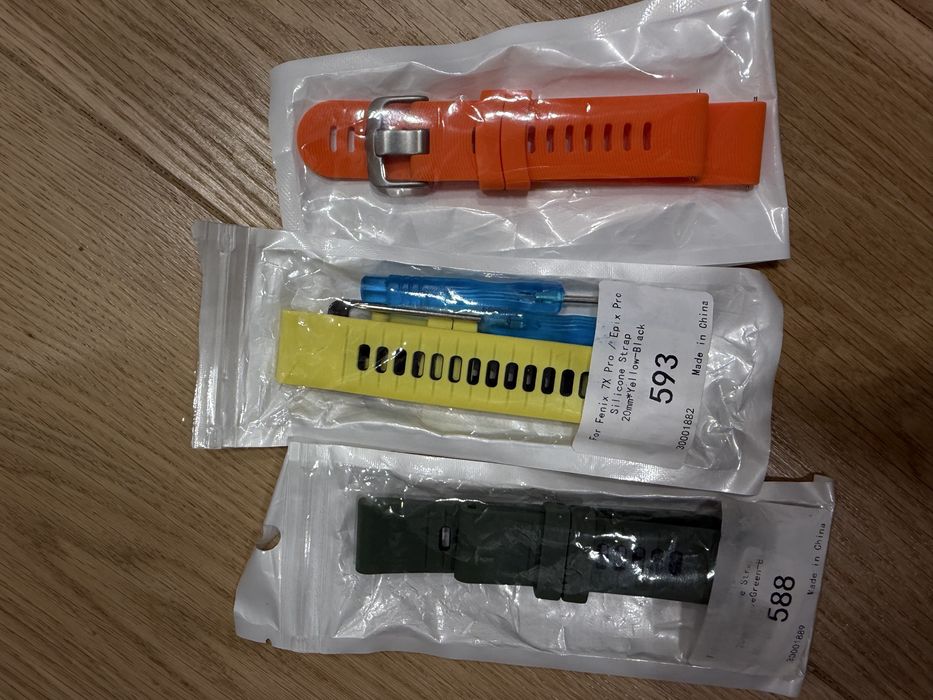 Продам ремешки для часов garmine