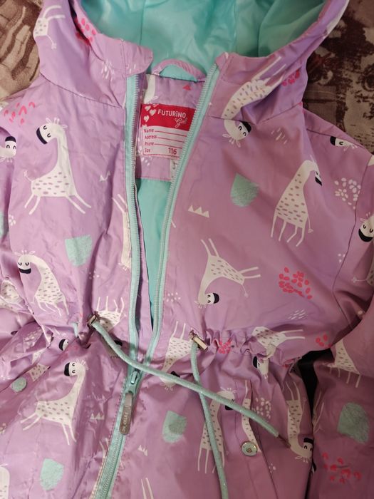 Курточки демисезонные на девочку