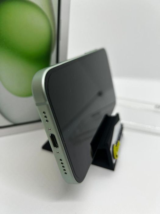 Telefon Apple iPhone 15, 128GB, 5G, Green B.100% -D-