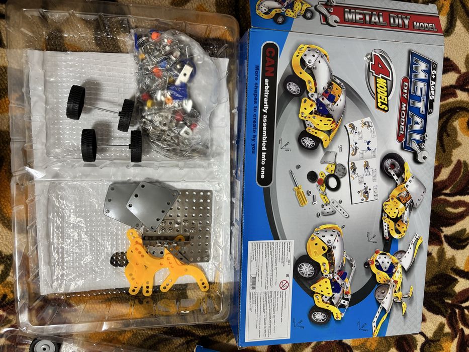 Металлический конструктор (6-8 лет)