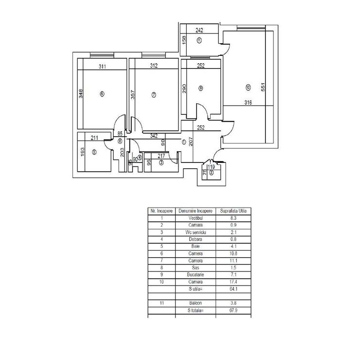 Bucuresti Margeanului Calea Rahovei 3 decomandate 95000 euro