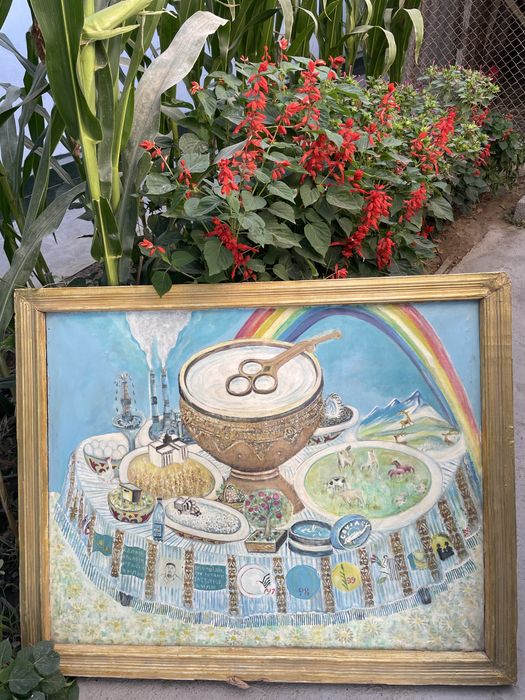 Картина, сурет, дастархан