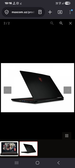 Msi noutbook I5-10. Monitor 27lik 180hzlik