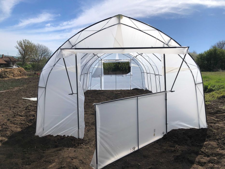 Оранжерии - “Металконструкт97” / Оранжерия с Израелски полиетилен.