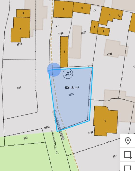 Продава се Парцел в Хисаря - 474 кв.м за 31 €/кв.м - Снимка #4