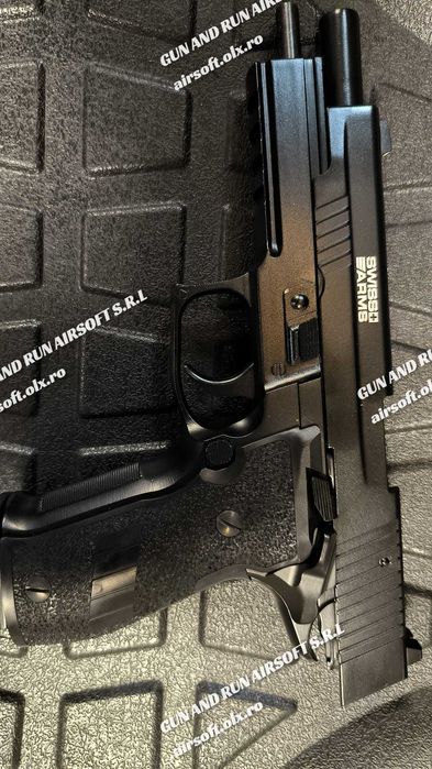 Pistol Modificat ~ Colt 5 JOULI! Cu Munitie BLOWBACK FULL METAL!! Co2