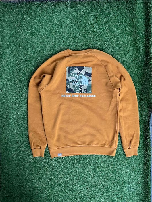 Мъжка блузка : The North Face Raglan Back Box Crewneck Sweatshirt S