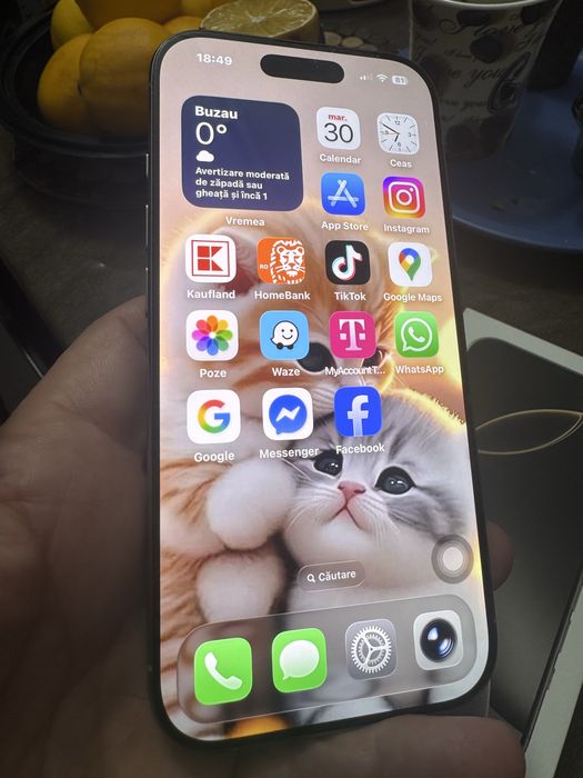 Vand/schimb iPhone 16 Pro 256Gb…full box