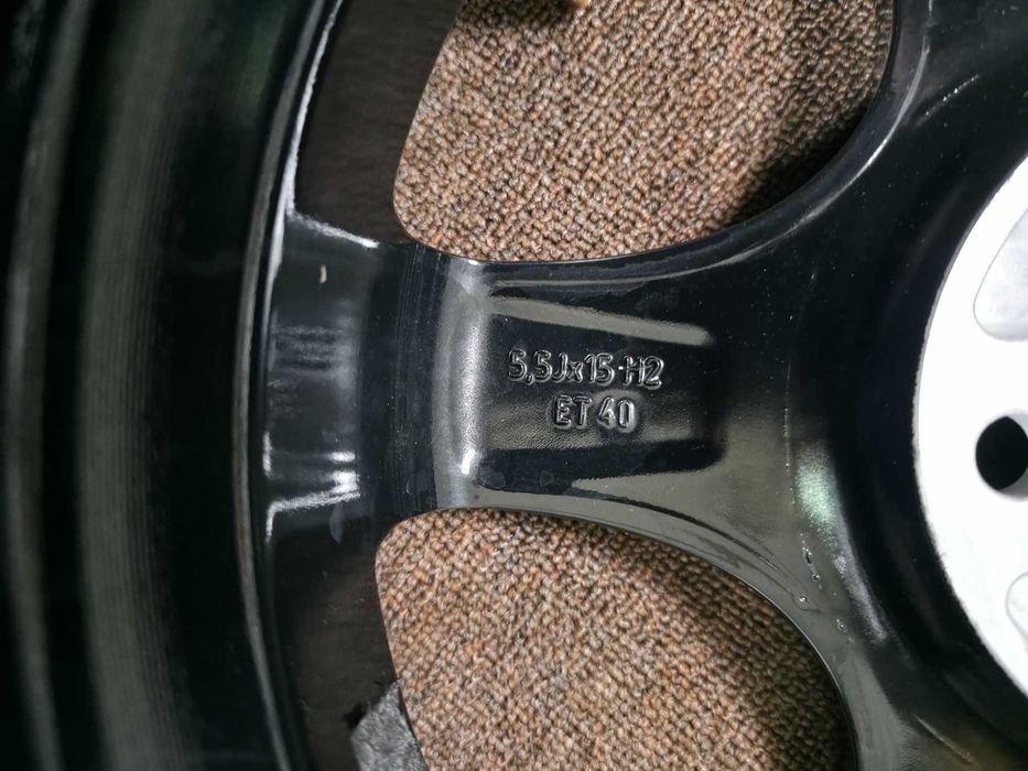 4 Jante Aliaj 4x100 15'' 5.5J ET 40 - Renault Clio Twingo / Dacia Logan Sandero Dokker
