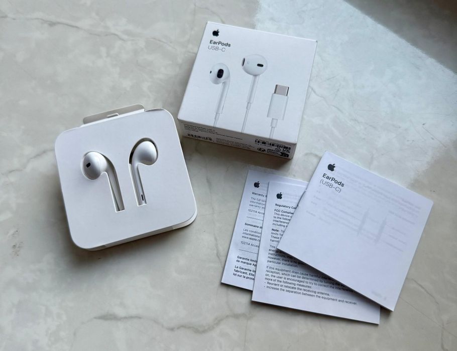 Наушники apple новый. Покупался в официальном магазине sulpak.