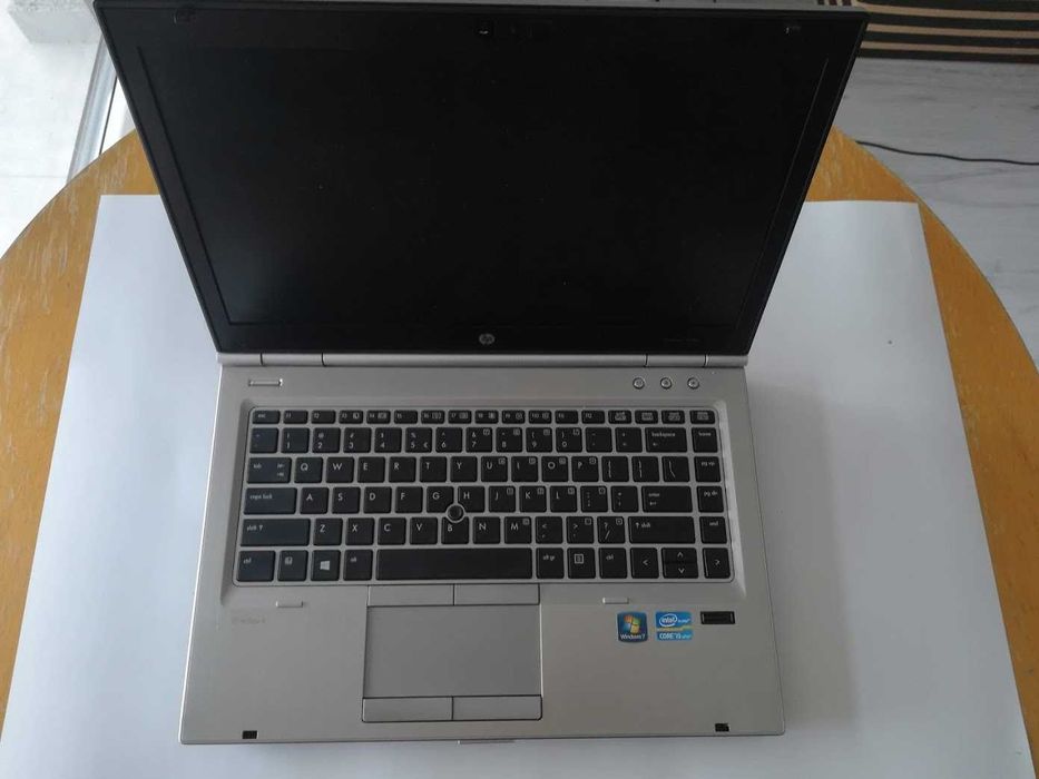 Laptop HP EliteBook 8470p, i5-3340M 3.4G, SSD, 8Gb Ram, Metalic, Win10