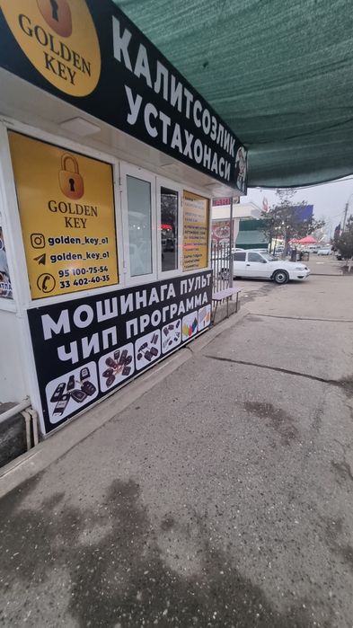 Goldenkey kalitsozlik ustaxonasi barcha turdagi kalitlar tayorlash