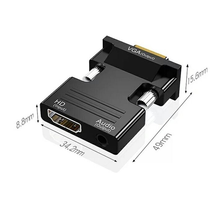 Переходник HDMI to VGA, адаптер