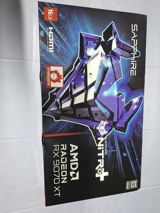 Placa video Sapphire Radeon RX 9070 XT NITRO+ 16GB GDDR6 256-bit