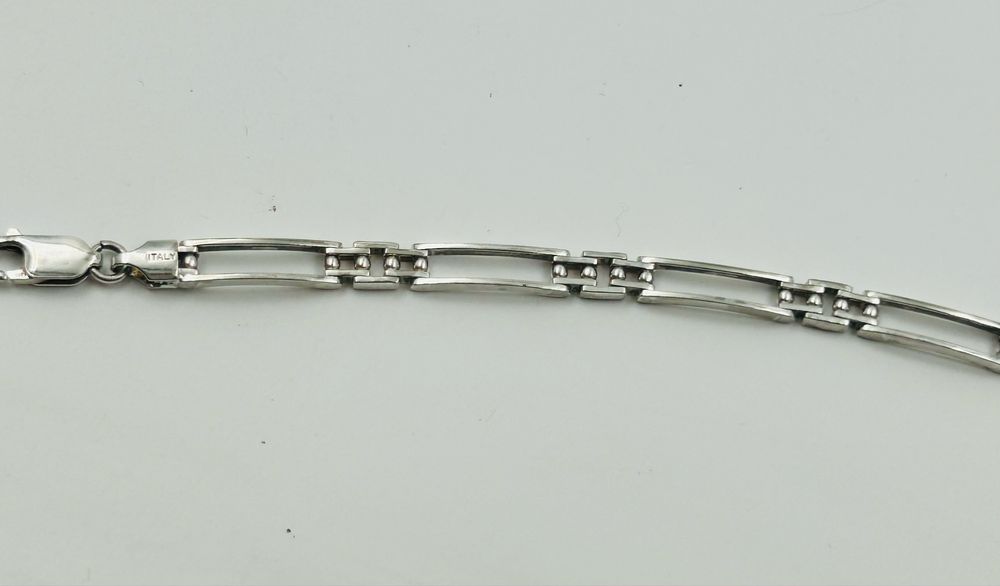 Сребърна италианска гривна