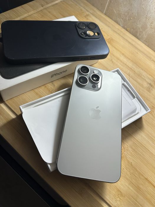 Iphone 15 pro max 256 gb 91% Перфектен Бартер