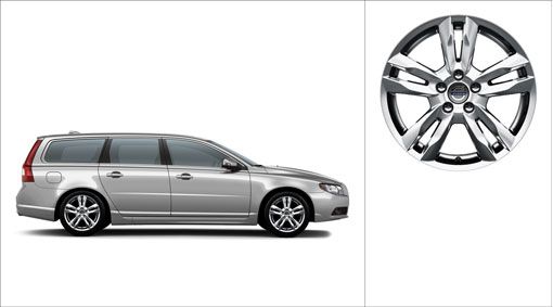 Jante R17 VOLVO C30 S40 V40 V50 V60 V70 S60 S80 Model Njord