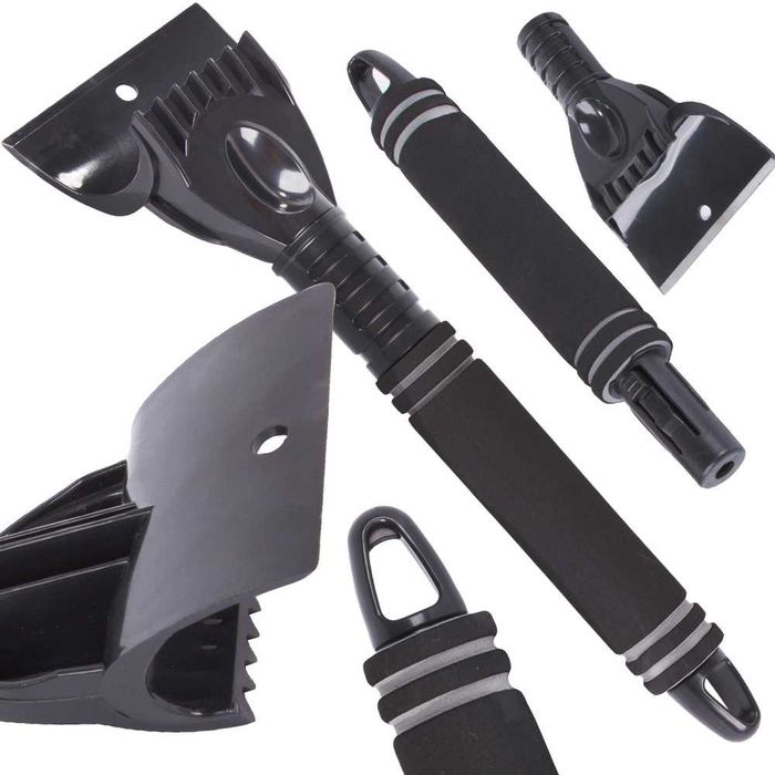 Racleta pentru gheata si zapada parbriz auto maner cu spuma 34 x 10 cm