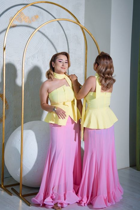 Сәнді кешкі көйлек