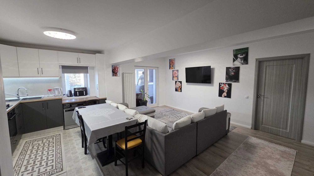 Apartament 110 m2, 3 camere + Living spațios +2 băi